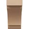 Ekena Millwork 5-inch W x 6-inch D x 10-inch H Aspen Rough Cedar Woodgrain TimberThane Knee Brace, Primed BRCUR05X06X10ASPRCPR - alternate 3